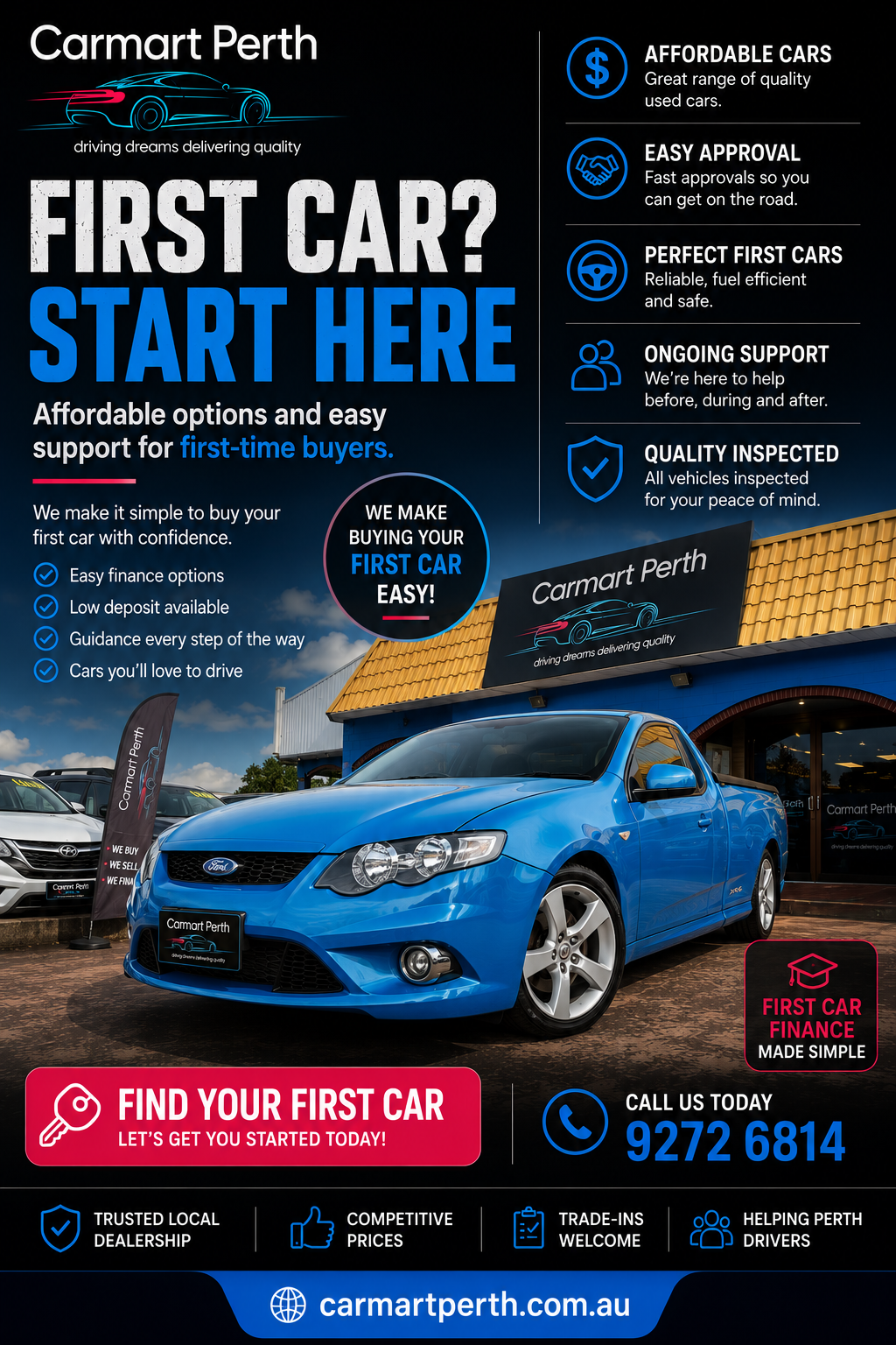 Car finance approval | Carmart Perth